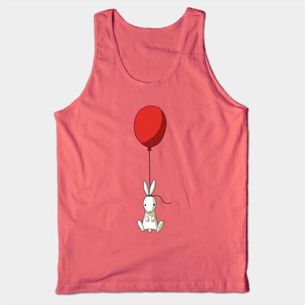 Balloon Bunny Tank Top by Freeminds